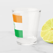 Stadtflagge von Miami Schnapsglas (Rechts)