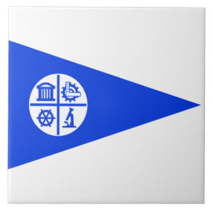 Stadtflagge von Minneapolis Fliese