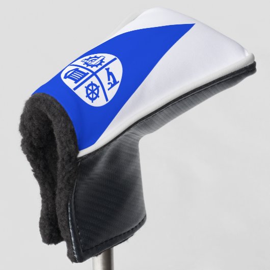 Stadtflagge von Minneapolis Golf Headcover (3/4 Vorderseite)