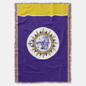 Stadtflagge von Nashville Decke (Vorderseite Vertikal)