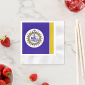 Stadtflagge von Nashville Serviette (Beispiel)