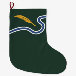 Stadtflagge von Northampton (Massachusetts, USA) Großer Weihnachtsstrumpf