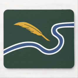 Stadtflagge von Northampton (Massachusetts, USA) Mousepad