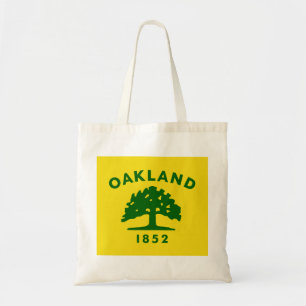 Stadtflagge von Oakland (Kalifornien) Tragetasche