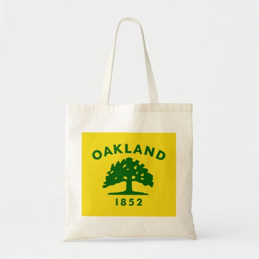Stadtflagge von Oakland (Kalifornien) Tragetasche (Vorne)