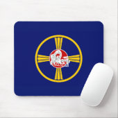 Stadtflagge von Omaha (Nebraska) Mousepad (Mit Mouse)
