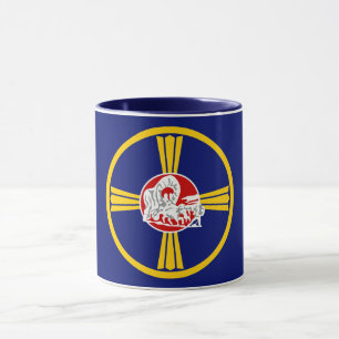 Stadtflagge von Omaha (Nebraska) Tasse