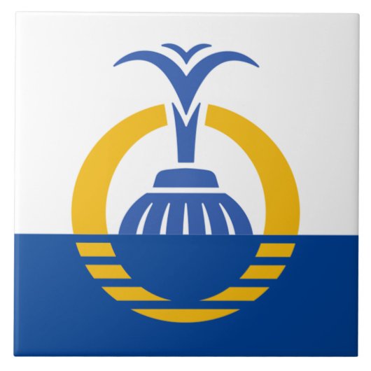 Stadtflagge von Orlando Fliese (Vorderseite)