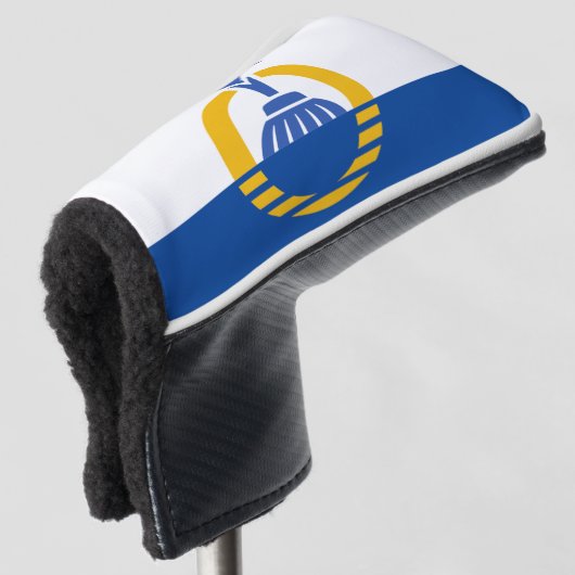 Stadtflagge von Orlando Golf Headcover (3/4 Vorderseite)