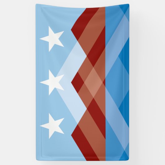 Stadtflagge von Peoria (Arizona) Banner (Vertikal)