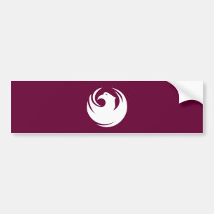 Stadtflagge von Phoenix (Arizona) Autoaufkleber