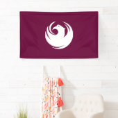 Stadtflagge von Phoenix (Arizona) Banner (Insitu)