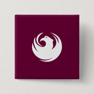 Stadtflagge von Phoenix (Arizona) Button