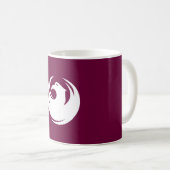 Stadtflagge von Phoenix (Arizona) Kaffeetasse (VorderseiteRechts)