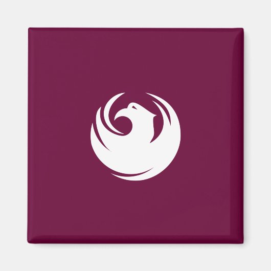 Stadtflagge von Phoenix (Arizona) Magnet (Vorne)