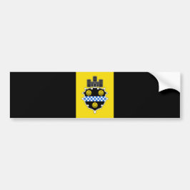 Stadtflagge von Pittsburgh (Pennsylvania) Autoaufkleber