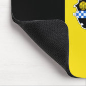 Stadtflagge von Pittsburgh (Pennsylvania) Mousepad (Ecke)