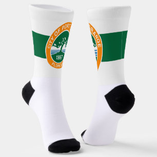 Stadtflagge von Port Orange (Florida) Socken