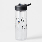 Stadtflagge von Quebec Trinkflasche (Links)