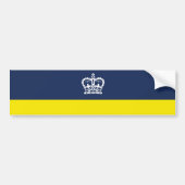 Stadtflagge von Regina (Saskatchewan, Kanada) Autoaufkleber (Vorne)