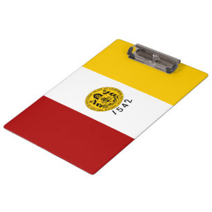 Stadtflagge von San Diego (Kalifornien) Klemmbrett