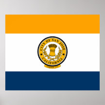 Stadtflagge von San José (Kalifornien)