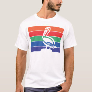 Stadtflagge von Sankt Petersburg T-Shirt