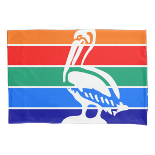 Stadtflagge von St. Petersburg (Florida) Kissenbezug