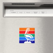 Stadtflagge von St. Petersburg (Florida) Magnet (In Situ (Geschirrspüler))