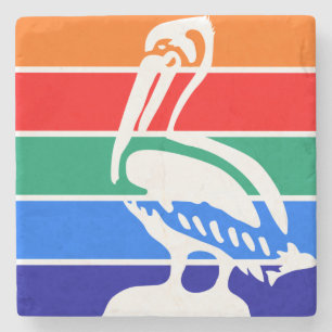 Stadtflagge von St. Petersburg (Florida) Steinuntersetzer