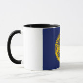 Stadtflagge von Tacoma Tasse (Links)