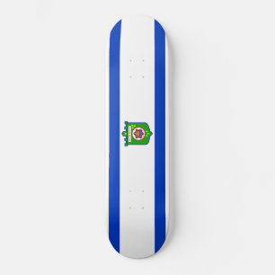 Stadtflagge von Tel Aviv (Israel) Skateboard