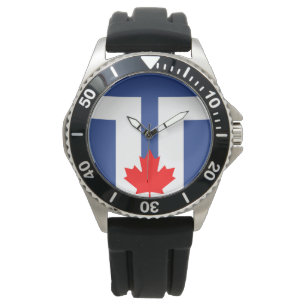 Stadtflagge von Toronto (Kanada) Armbanduhr