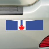 Stadtflagge von Toronto (Kanada) Autoaufkleber (Auf Auto)