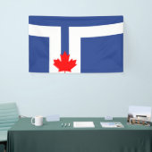 Stadtflagge von Toronto (Kanada) Banner (Messeveranstaltung)