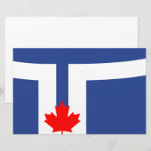 Stadtflagge von Toronto (Kanada) Briefpapier (Vorne/Hinten)