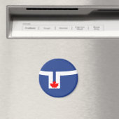 Stadtflagge von Toronto (Kanada) Magnet (In Situ (Geschirrspüler))