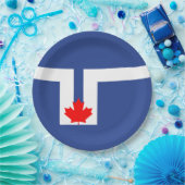 Stadtflagge von Toronto (Kanada) Pappteller (Party)