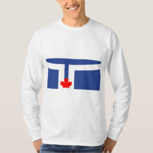 Stadtflagge von Toronto (Kanada) T-Shirt