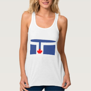 Stadtflagge von Toronto (Kanada) Tank Top
