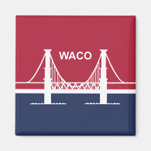 Stadtflagge von Waco (Texas, USA)