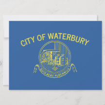 Stadtflagge von Waterbury (Connecticut)