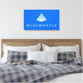 Stadtflagge von Westminster (Colorado) Leinwanddruck (Insitu (Schlafzimmer))
