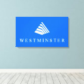 Stadtflagge von Westminster (Colorado) Leinwanddruck (Insitu (Holzboden))
