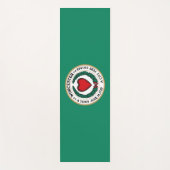Stadtflagge von Worcester (Massachusetts) Yogamatte (Vorderseite)