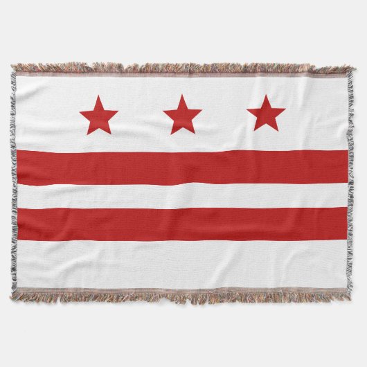 Stadtflagge Washington D.C. Decke (Vorderseite)