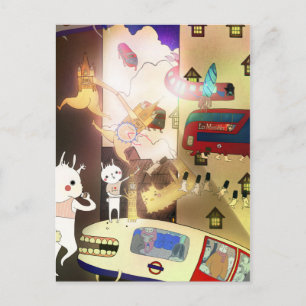 Stadtflucht 2013 postkarte