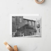 Stadtfotografie Mitteilungskarte (Vorderseite/Rückseite Beispiel)