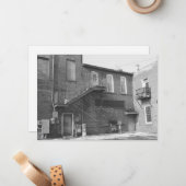Stadtfotografie Mitteilungskarte (Vorderseite/Rückseite Beispiel)
