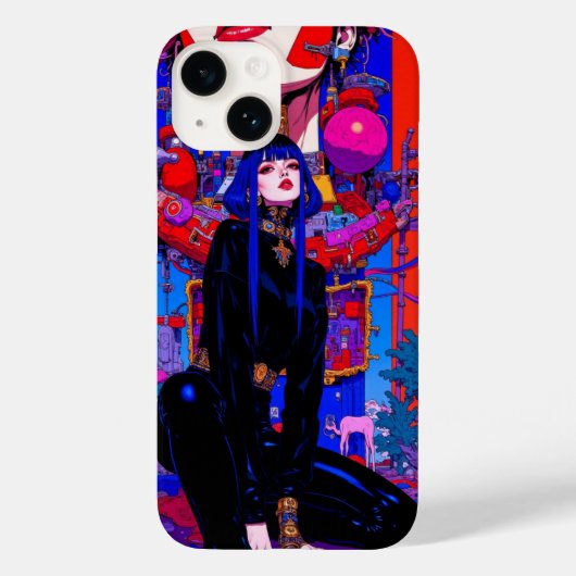 Stadtfrau Case-Mate iPhone Hülle (Rückseite)